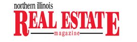 A partial logo of "Illinois Real Estate Magazine" with red and black text.